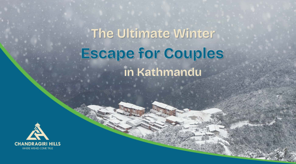 Couples enjoying a romantic winter escape at Chandragiri Hills with breathtaking views and cozy moments.