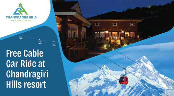Free cable car access included with Chandragiri Hills Resort booking