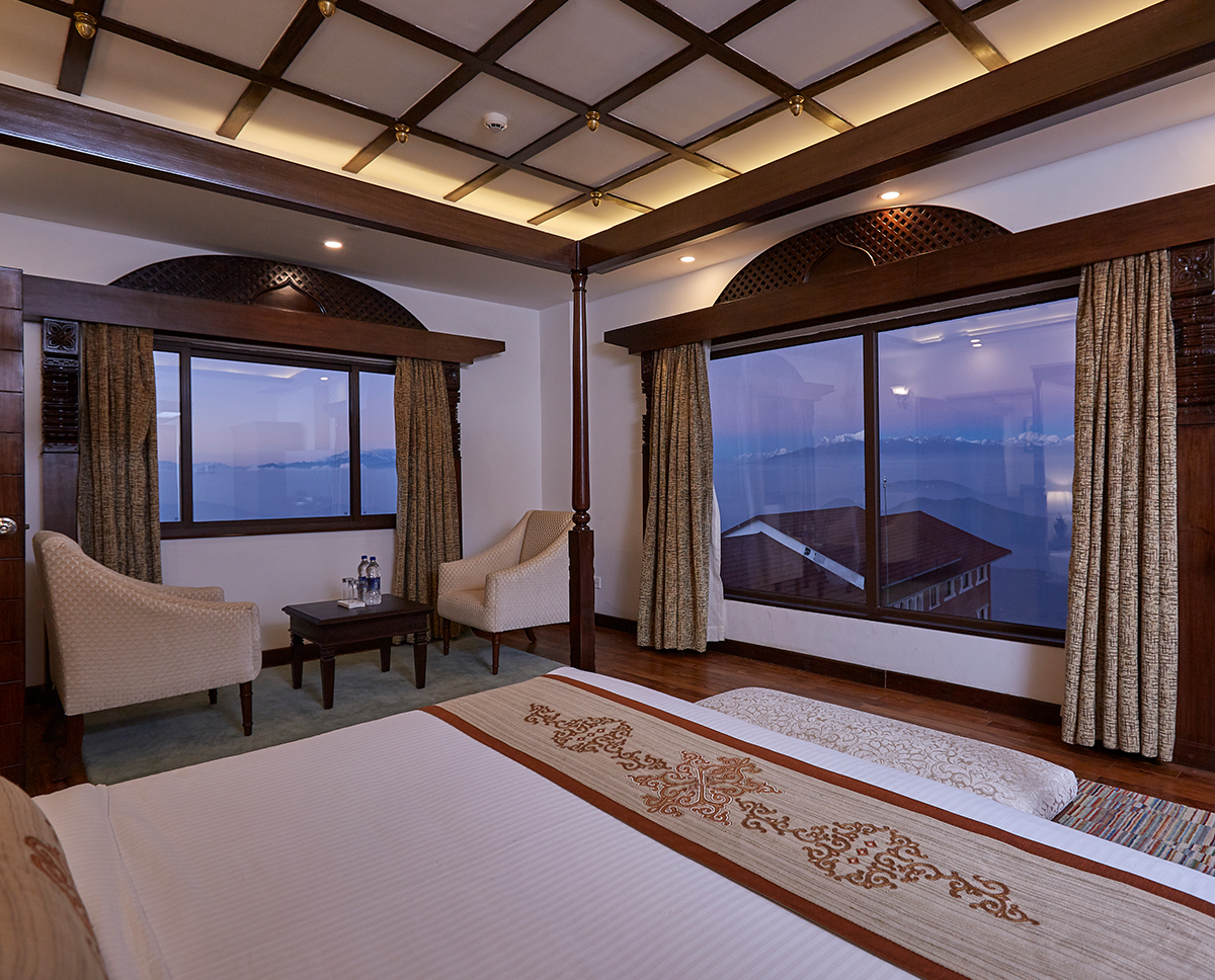 Chandragiri resort room