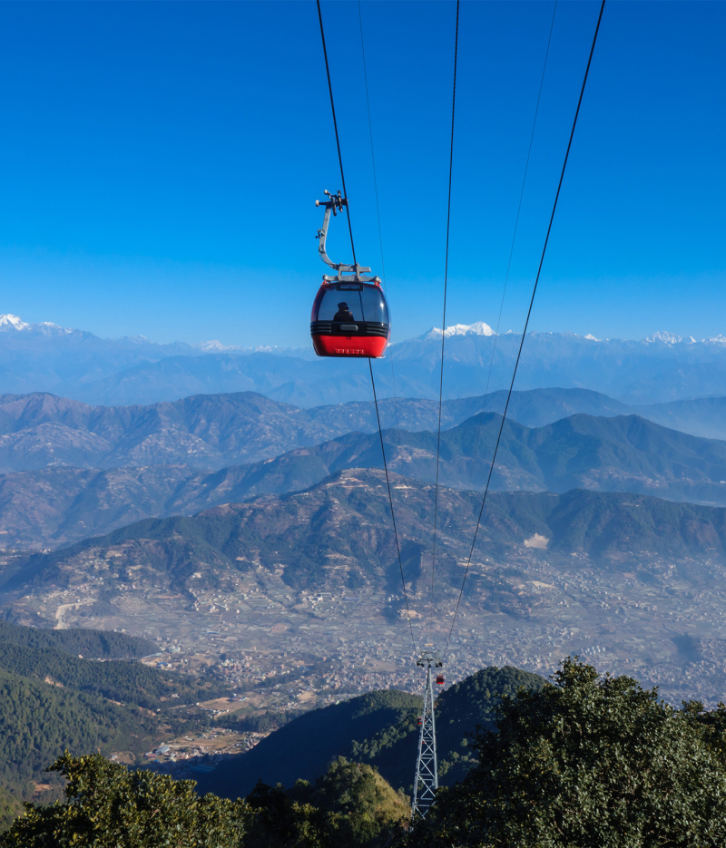 chandragiri hills cable car ride