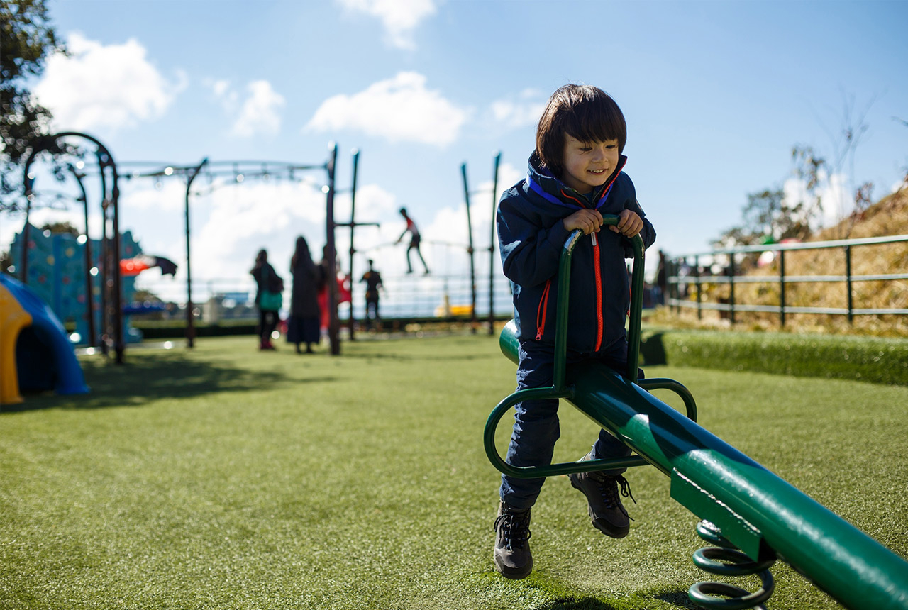 Children's Playground at Chandragiri Hills