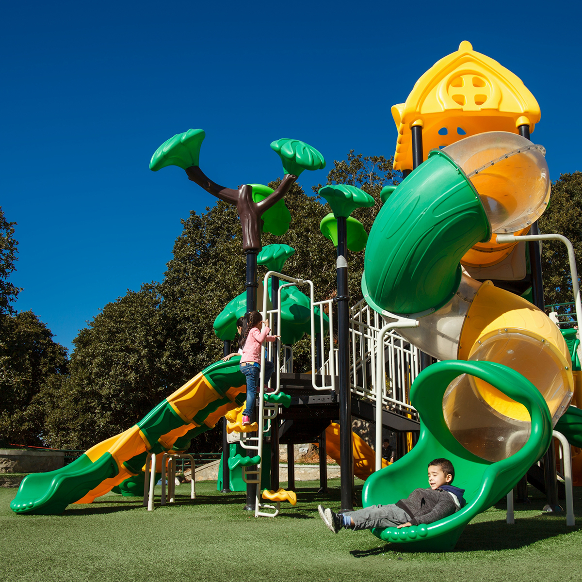 Amusement park for children at Chandragiri Hills