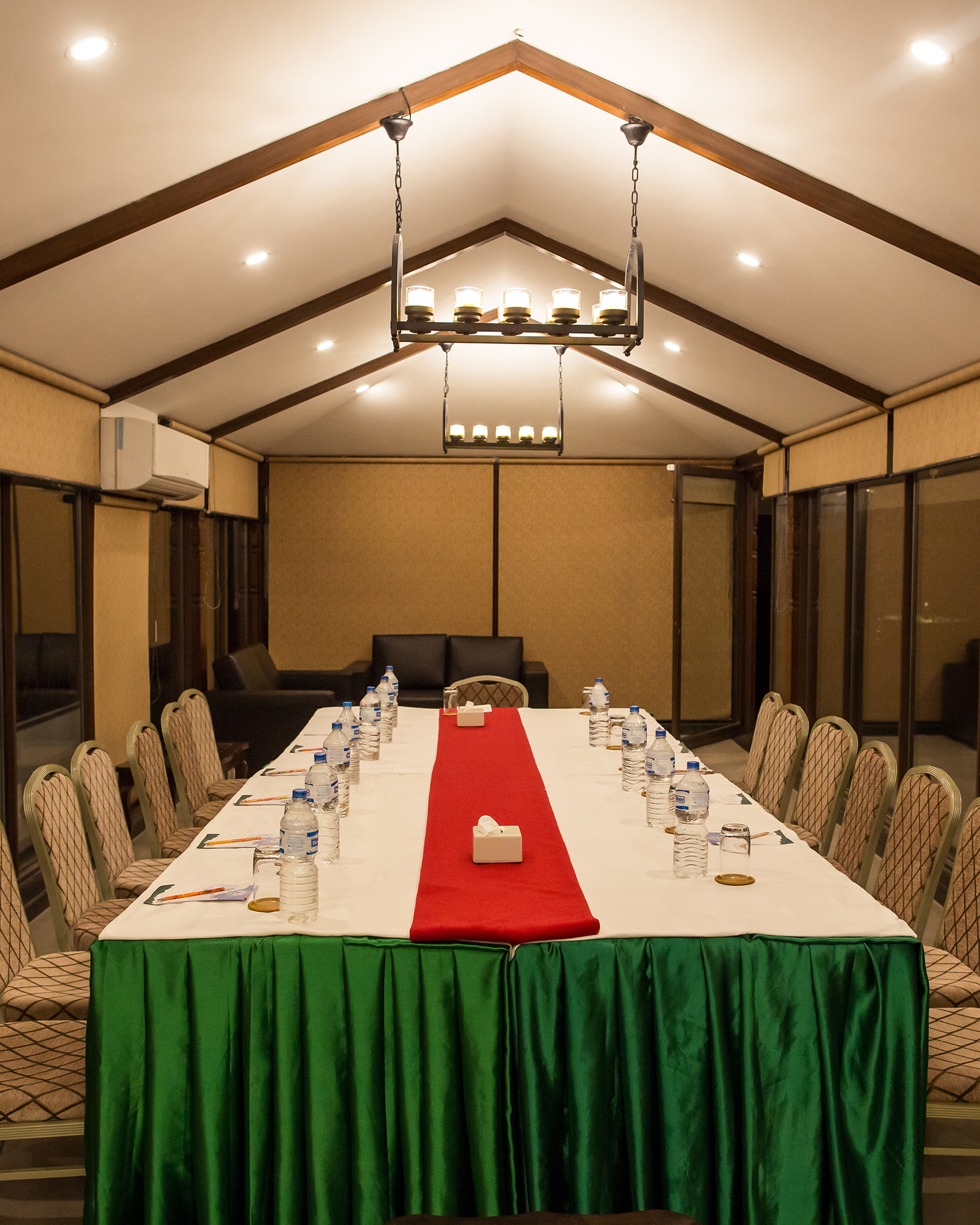meeting room at Chandragiri Hills