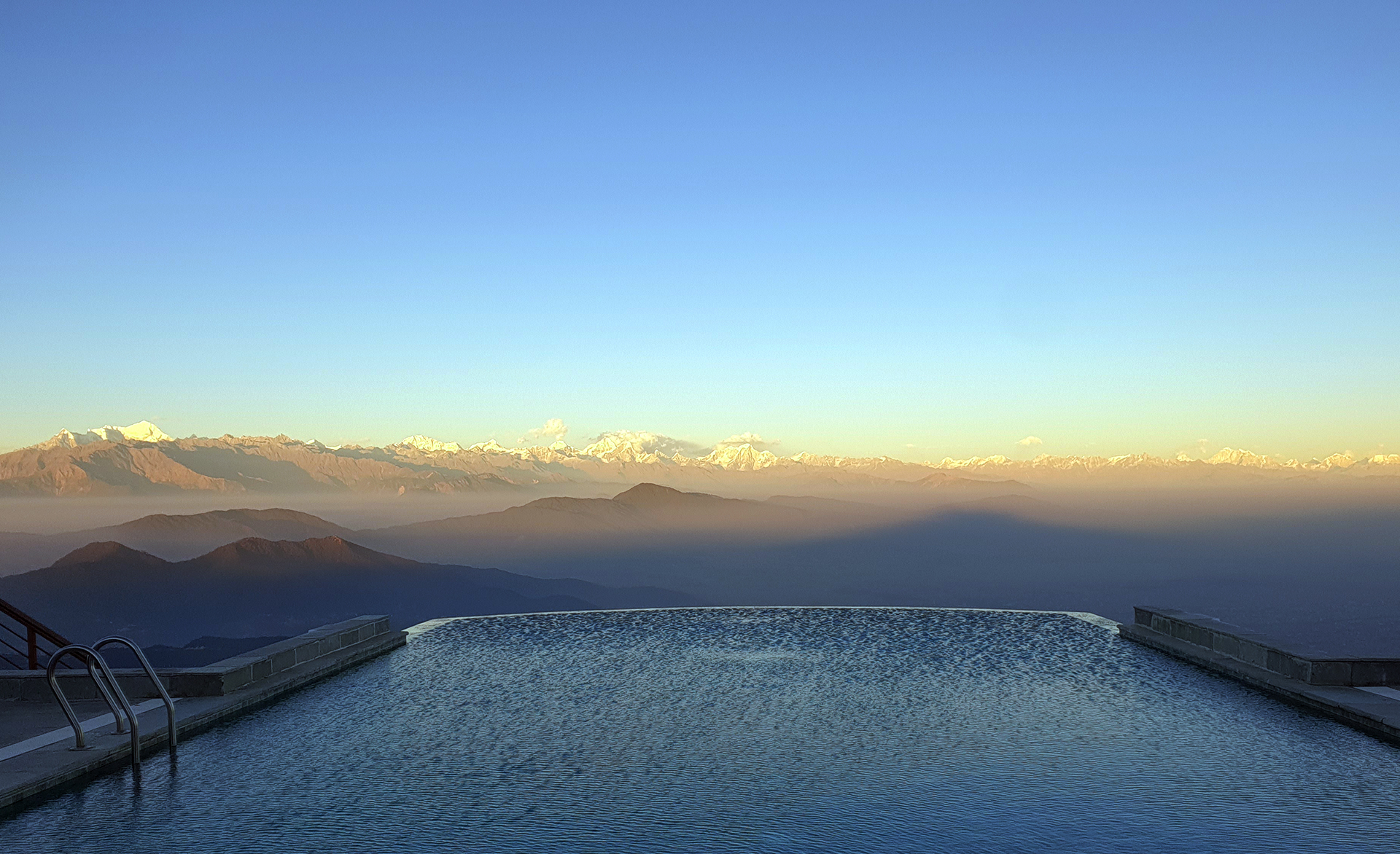 Best resort in Kathmandu with swimming pool: Chandragiri Resort Pool