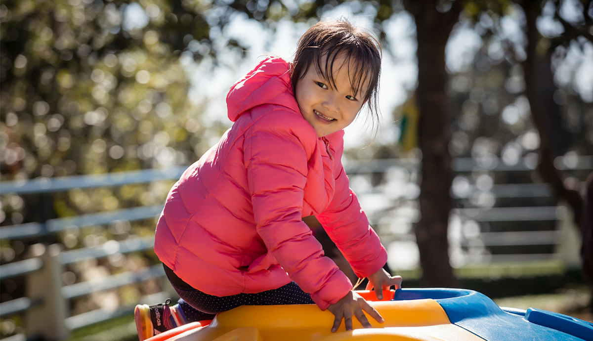 Children playground at Chandragiri Hills