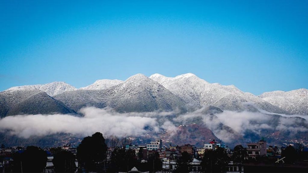 Kathmandu in winter