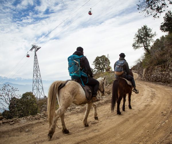 Horse Riding at Chandragiri Hills