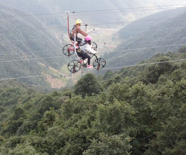 Sky Cycling at Chandragiri Hills