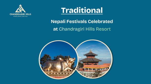 Traditional festivals celebrated at Chandragiri Hills with stunning Himalayan views and vibrant cultural heritage of Nepal.