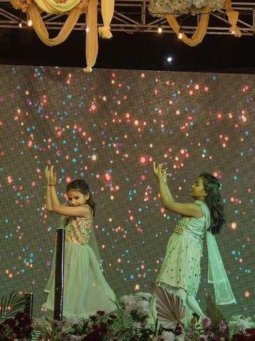 Destination wedding event at Chandragiri Hills resort